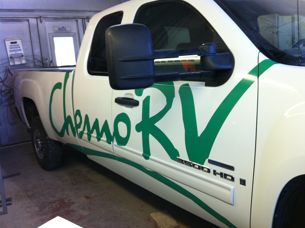 Chemo RV: vehicle decal design and concept