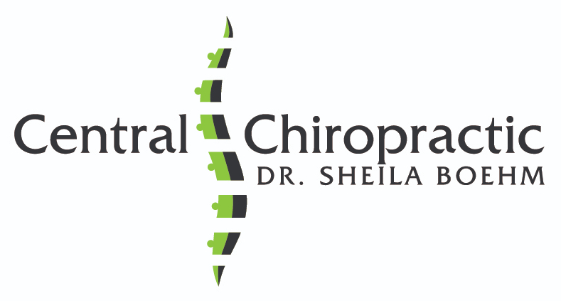 Central Chiropractic: logo design and illustration