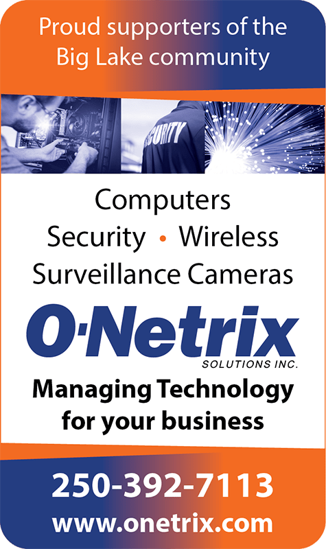 O-Netrix: Big Lake News ad design