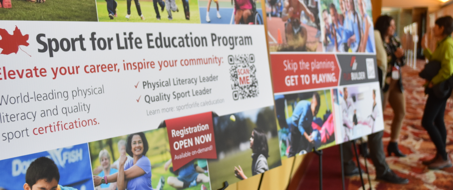 Promotional signage for events and trade shows